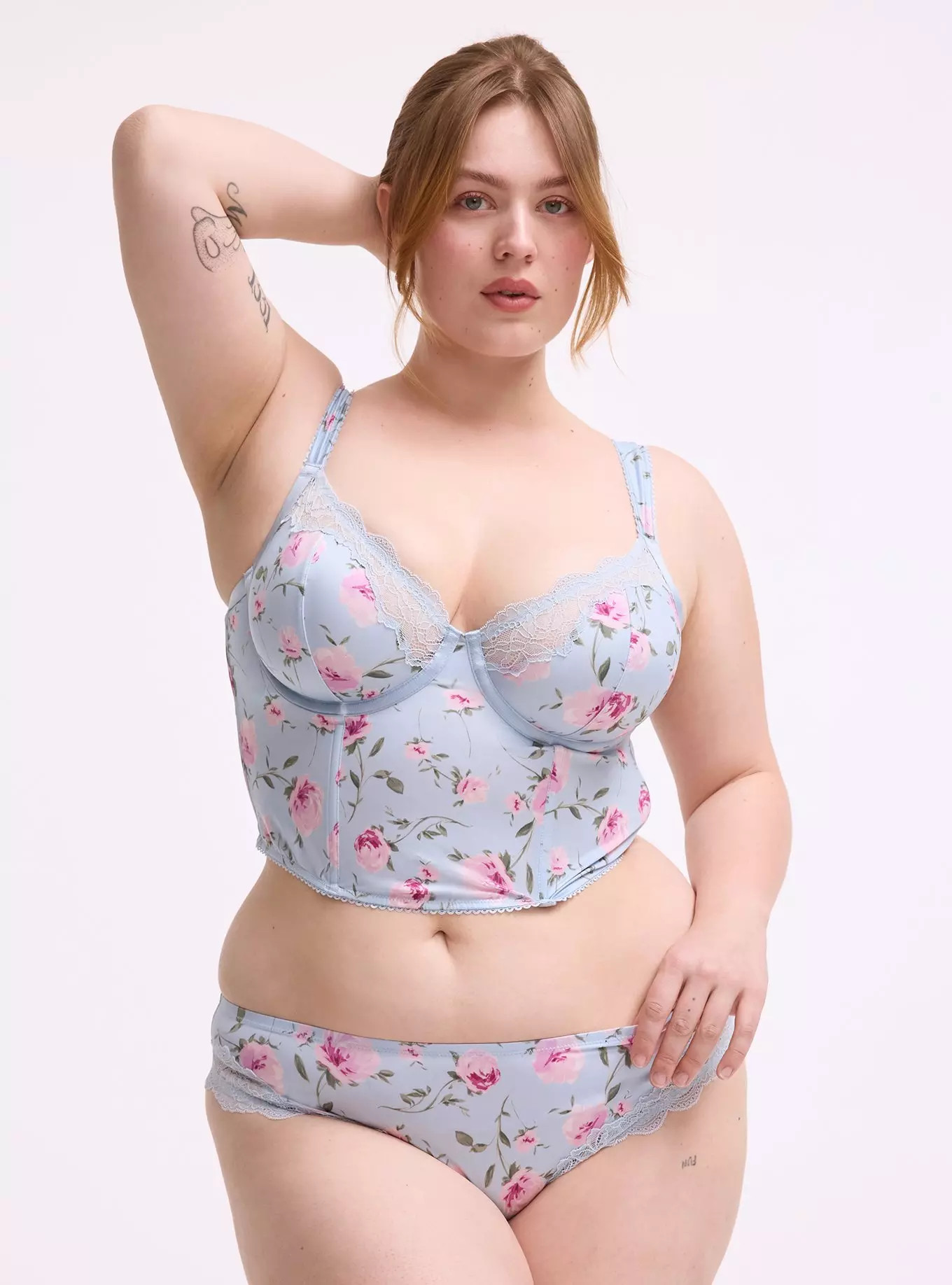 Printed Satin Tanga | Torrid (US & Canada)