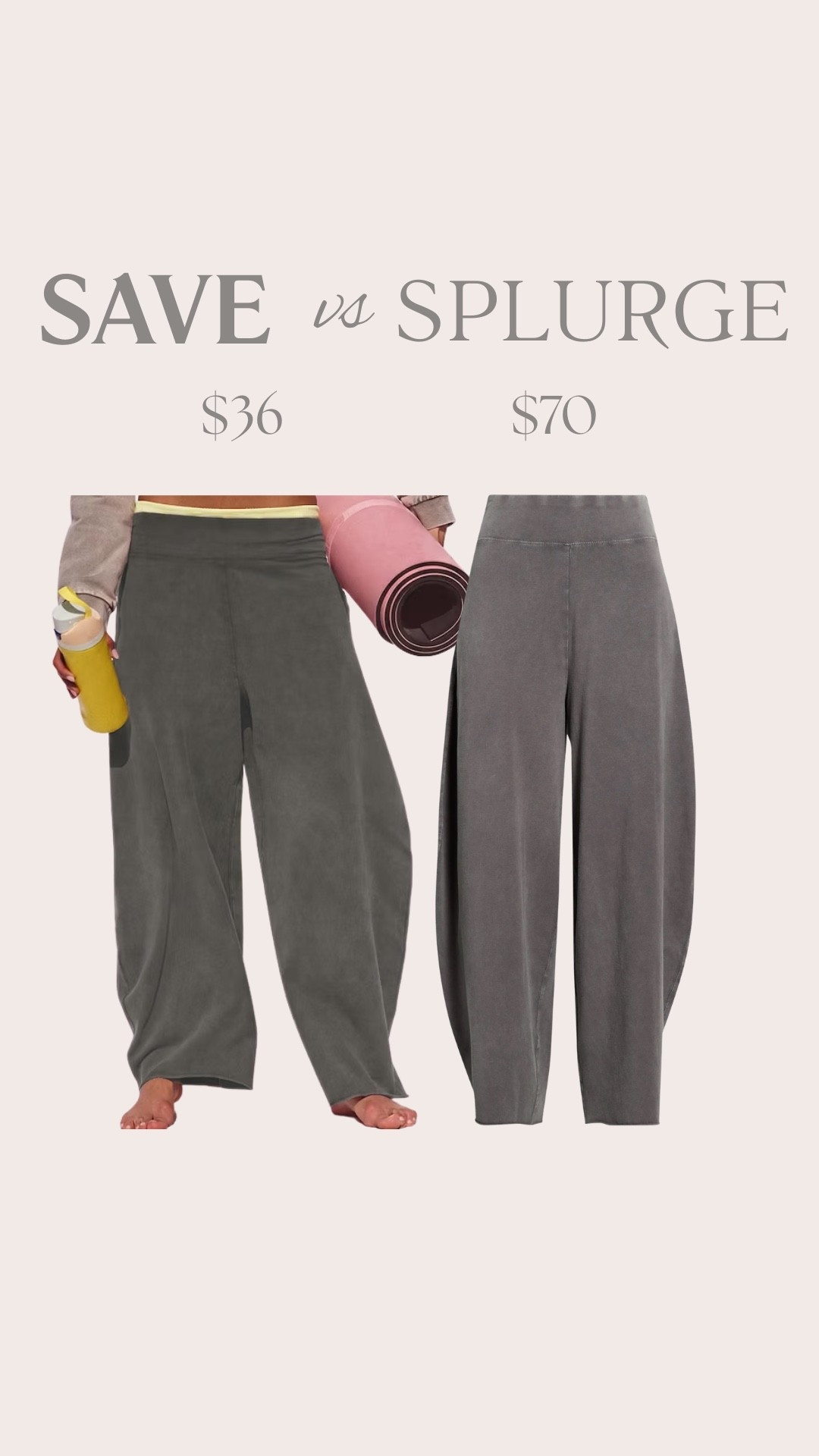 Save vs splurge

#LTKdayinmylife #LTKgrwm #LTKootd