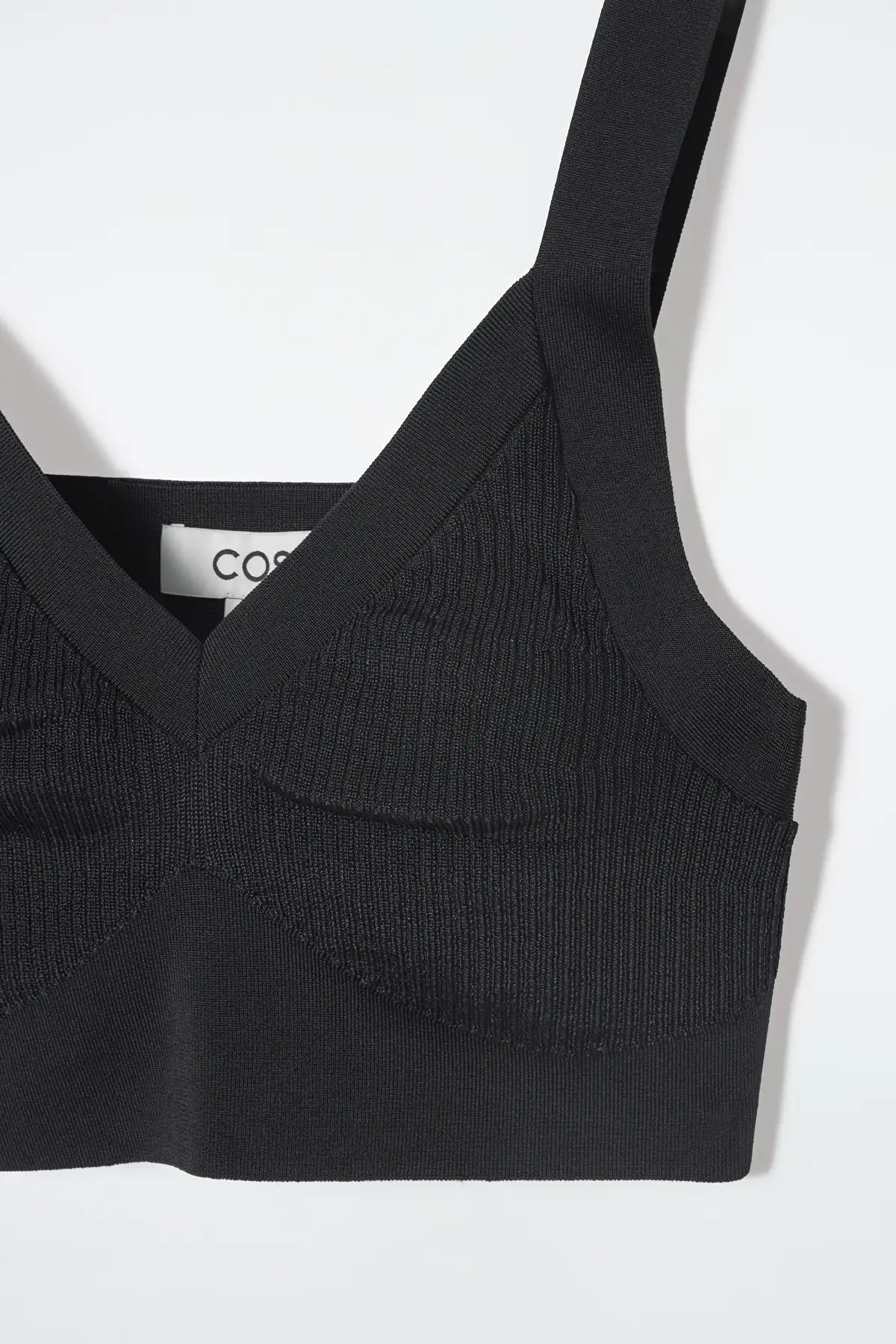 RIBBED-KNIT BRALETTE | COS (US)