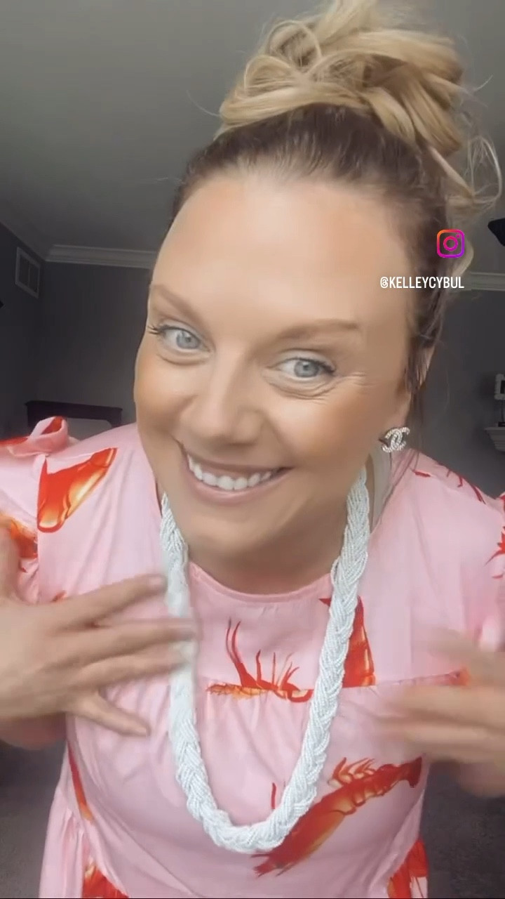 Amazon summer dress! Shrimp!!! 

#LTKMidsize #LTKFestival #LTKOver40