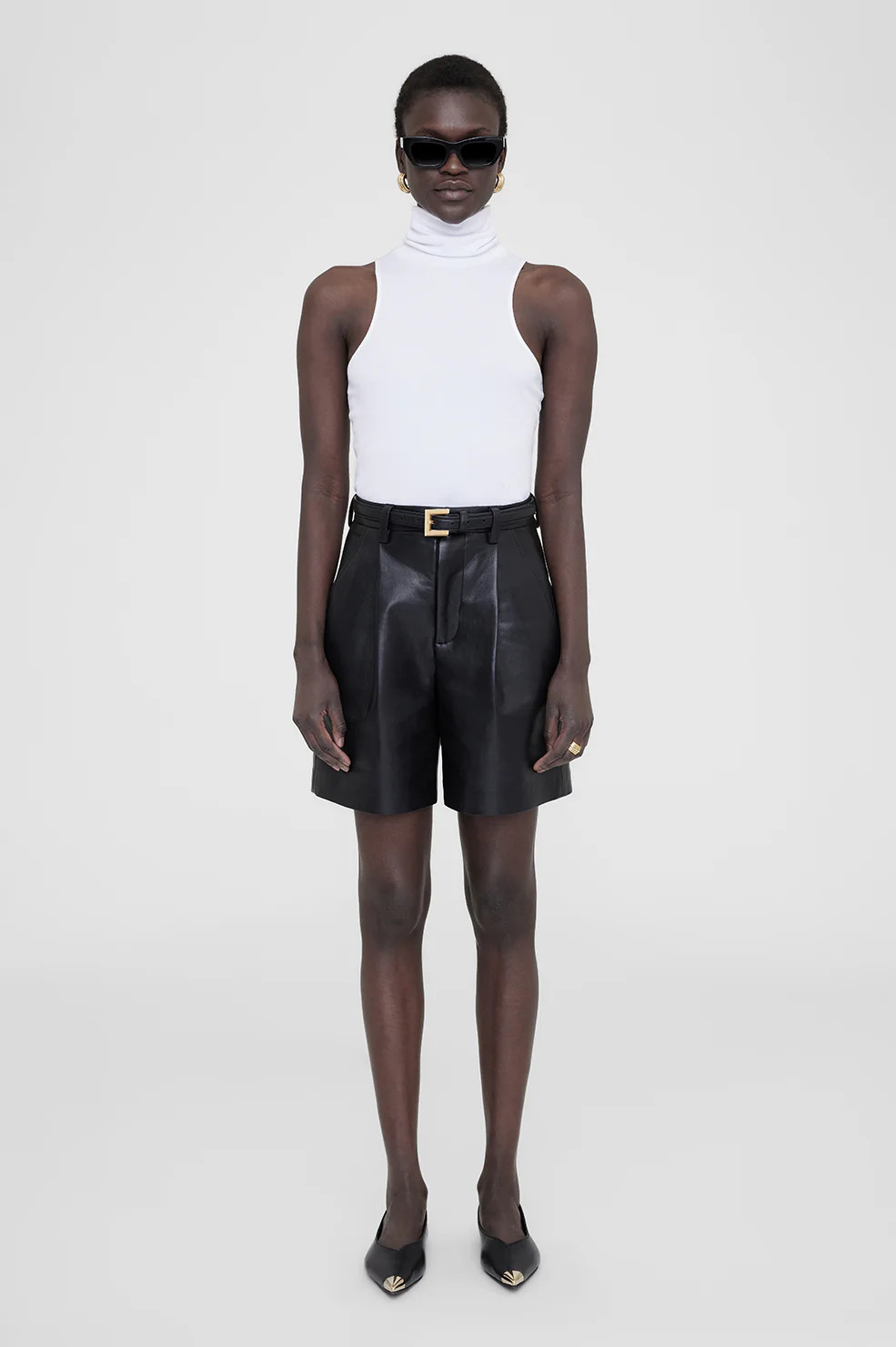 ANINE BING Jennie Top in White | Anine Bing
