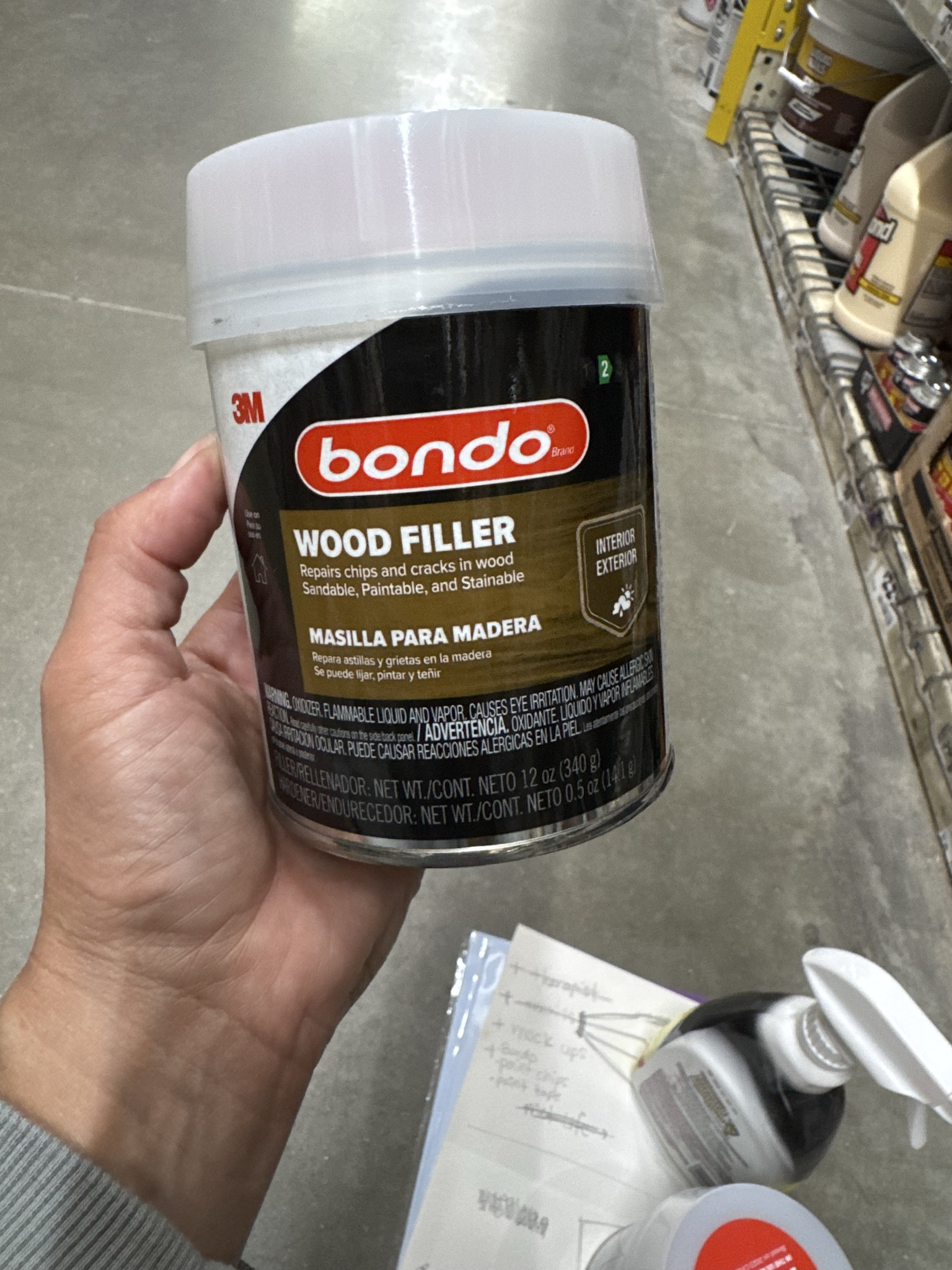 The best wood filler for big repairs! 

#LTKU #LTKFindsUnder50 #LTKHome