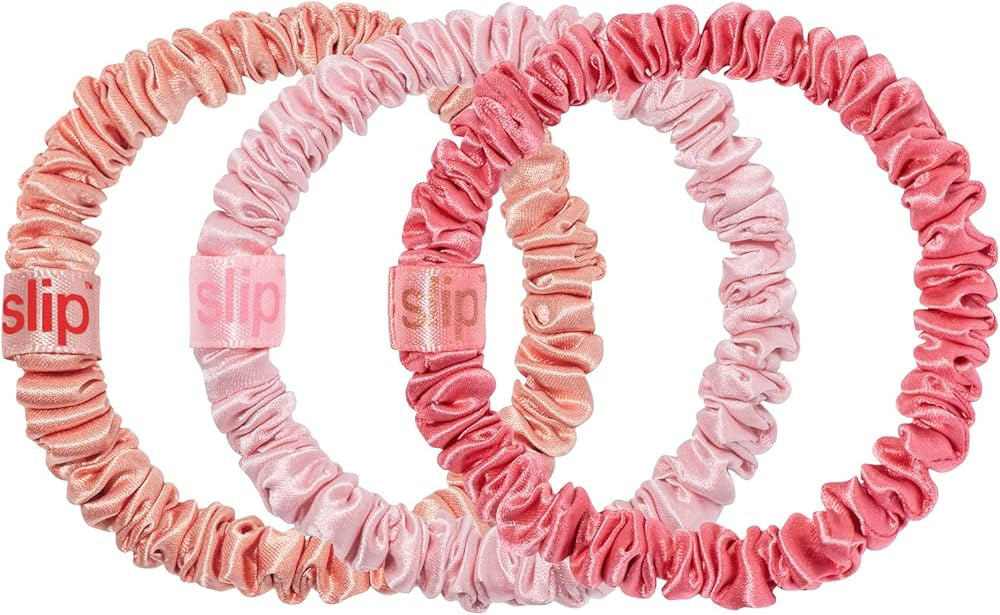 SLIP Amazon Exclusive Skinny Scrunchies: Anti-Crease, Anti-Breakage Slipsilk™ Design Protects D... | Amazon (US)