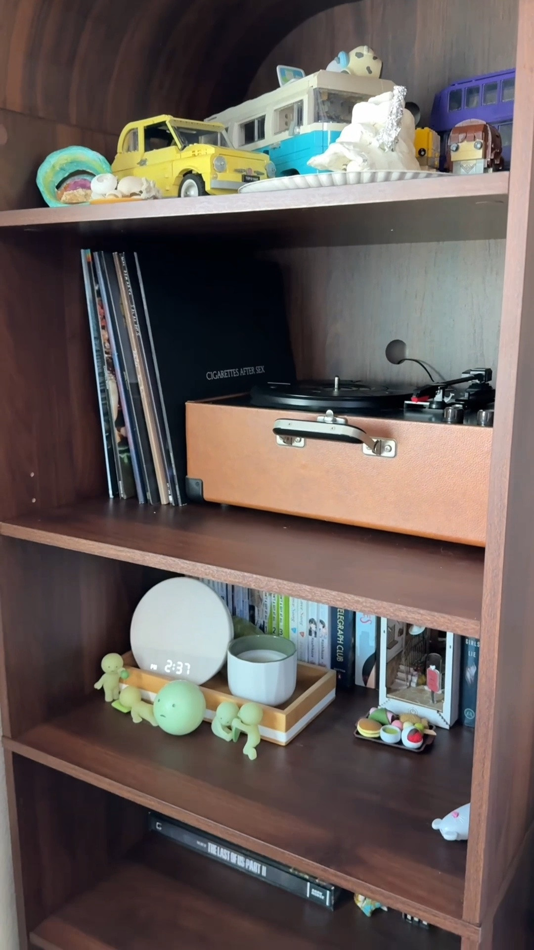 A shelf deep enough to store vinyl records and a record player 🙌🏽

#LTKHome