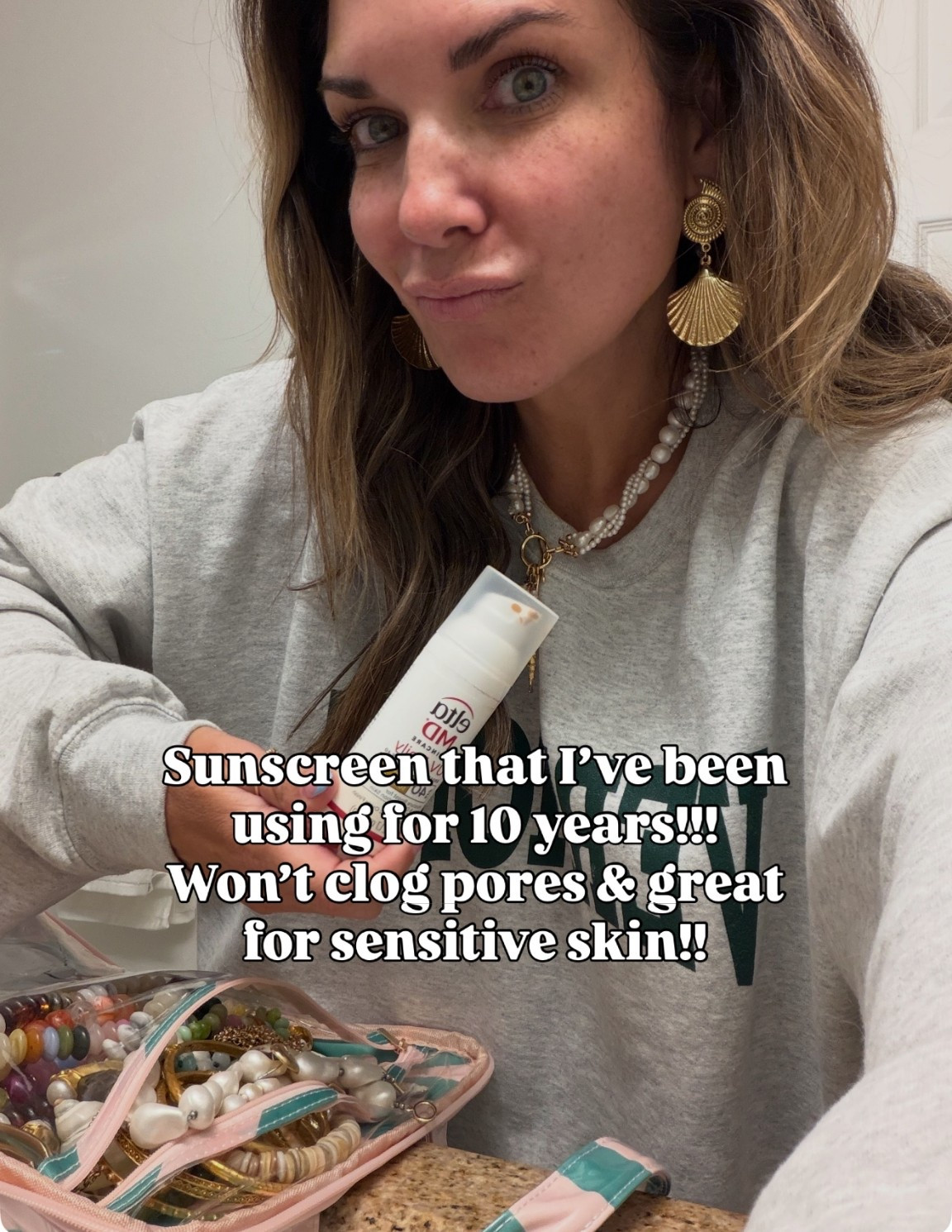 Mature skin can’t skip the sunscreen!!
This is a must at every age!!! 
Won’t clog pores and protects the skin from  UV rays~ I use the tinted. 

#LTKselfcare #LTKmorningroutine #LTKmomlife