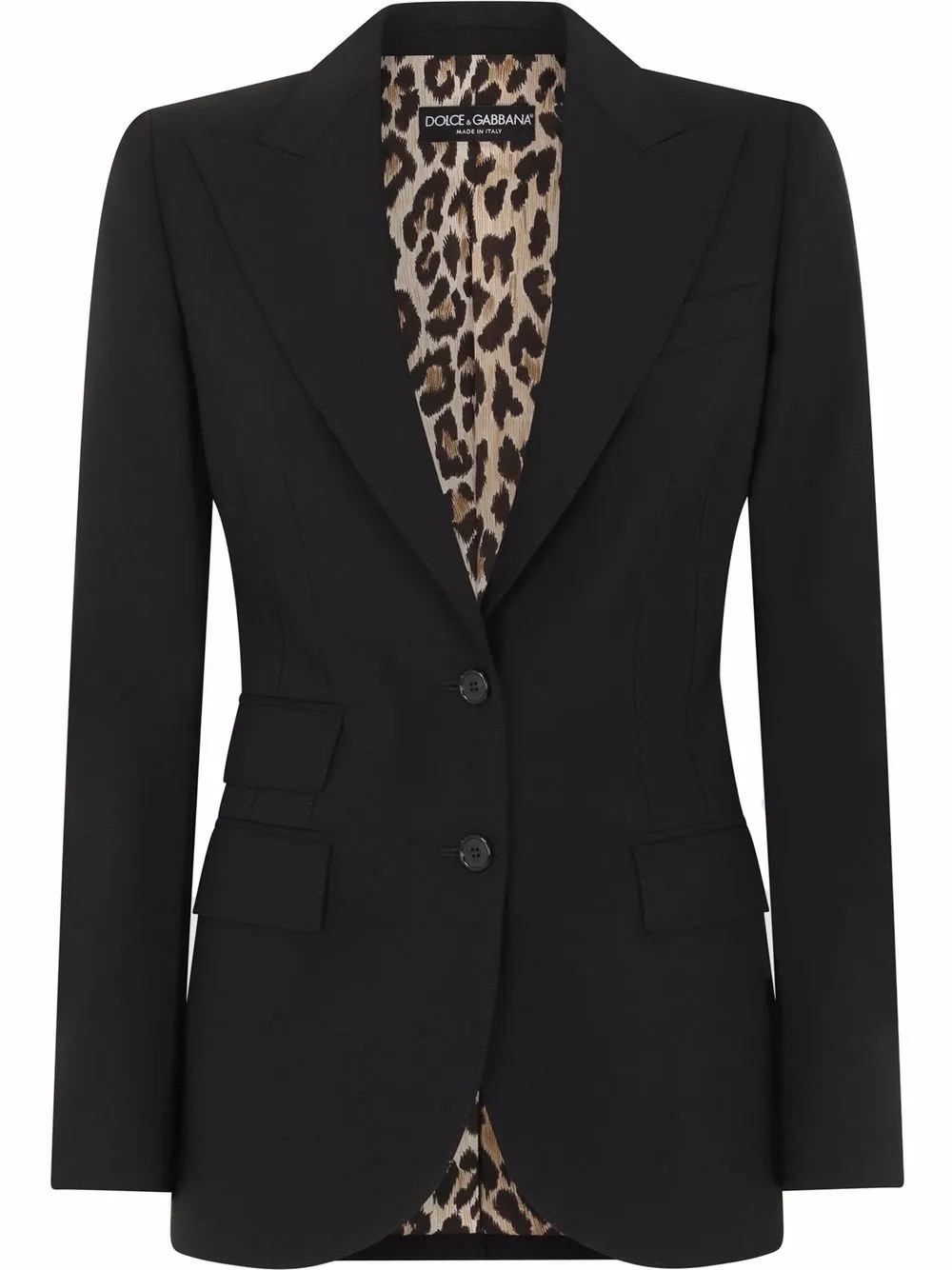 peak-lapel single-breasted blazer | Farfetch Global