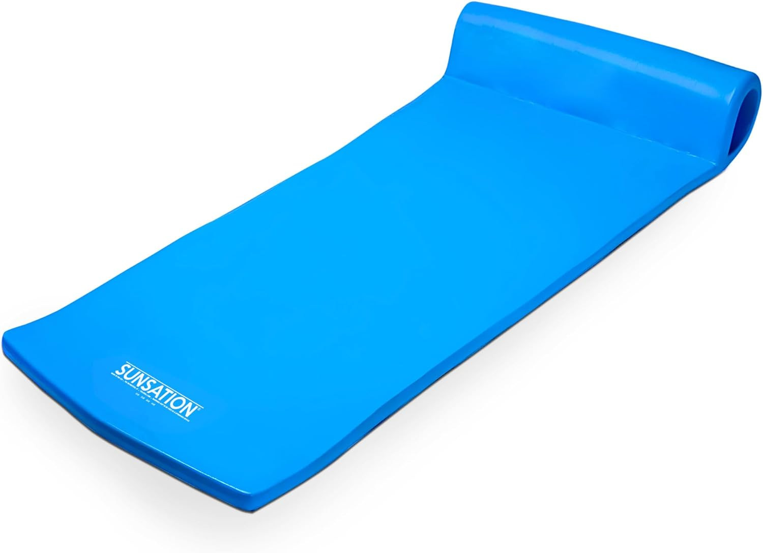TRC Recreation Sunsation Thick Foam Pool Float Lounger w/Headrest for Lounging & Sunbathing in Sw... | Amazon (US)