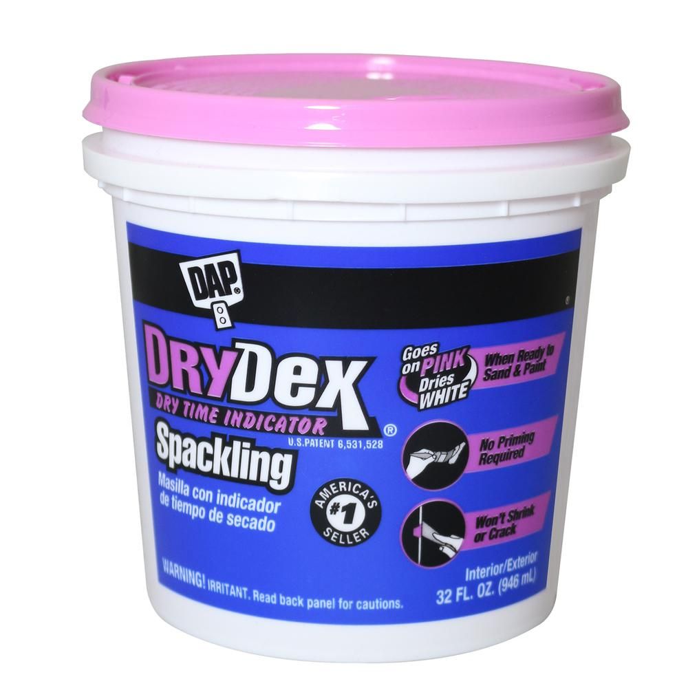 DryDex 32 oz. Dry Time Indicator Spackling Paste | The Home Depot