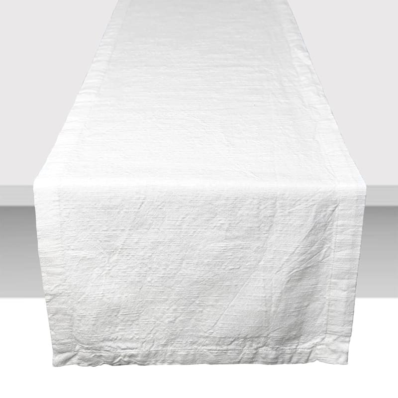 White Table Runner, 72" | At Home