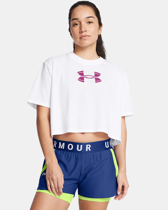 Women's UA Boxy Seasonal Short Sleeve | Under Armour | Under Armour (US)
