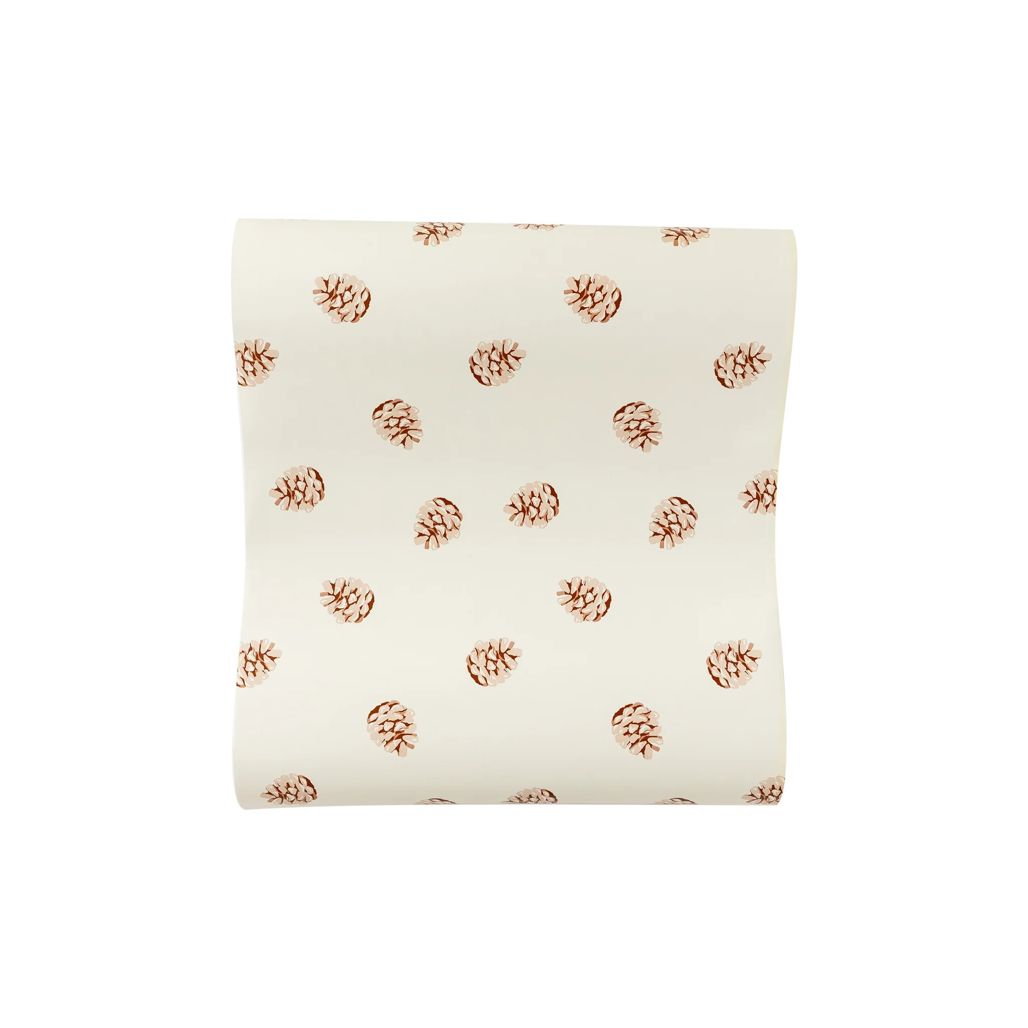 Pine Cone Paper Table Runner | My Mind's Eye