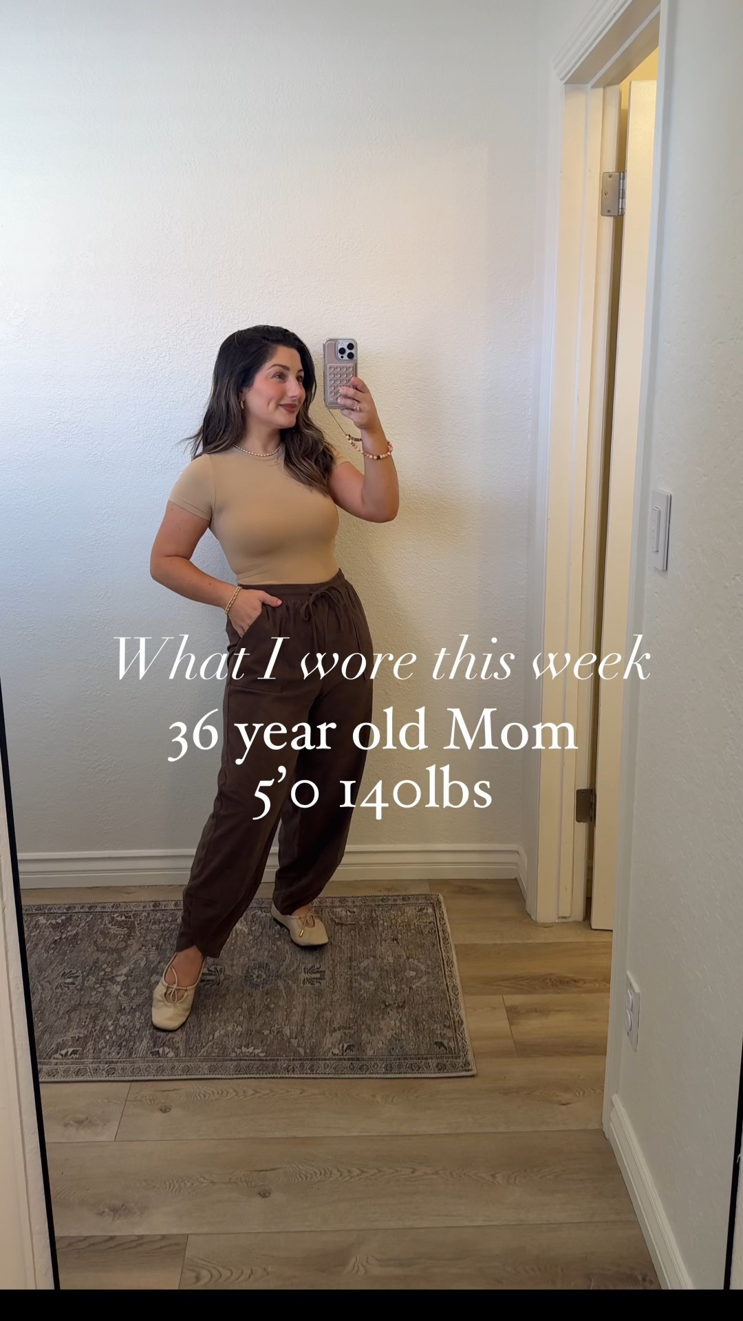 Petite friendly OOTD! 
What I wore this week!

Tee size small
Corduroy pants size small

Olive dress size small

Trench size xs petite 
Tee size small
Denim size 28petite

Brown tee size small
Jeans size medium 

White tee size small
Pants size xs

Brown lounge set size small

#LTKPetite #LTKSeasonal #LTKStyleTip