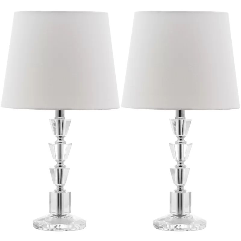 Laurie 16" Clear/Glass Table Lamp Set (Set of 2) | Wayfair North America