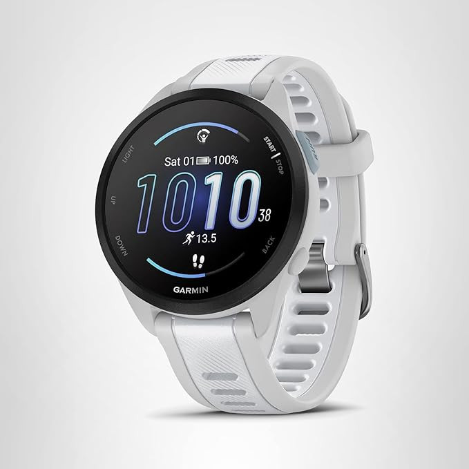 Garmin Forerunner 165, Running Smartwatch, Colorful AMOLED Display, Training Metrics and Recovery... | Amazon (US)