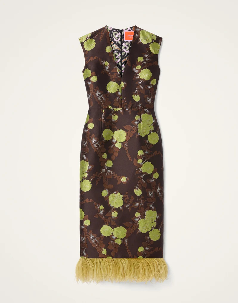 Sleek Dress in Devon Brown f\u00fcr Damen | La DoubleJ | La DoubleJ