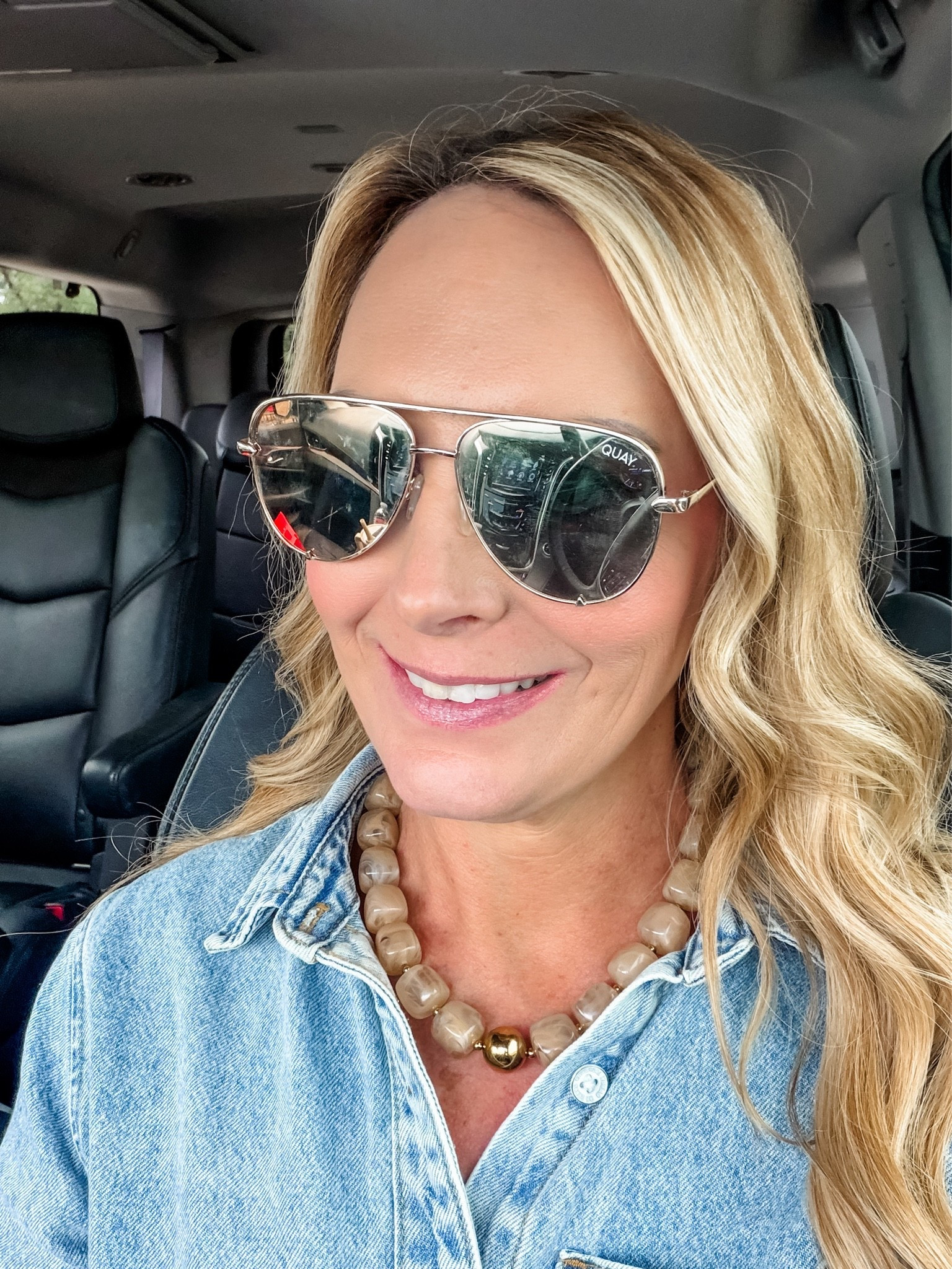 I am obsessed with these chunky beaded necklaces. They elevate any outfit. This one is a steal. It’s giving anthro vibes at a fraction of the cost. 

Necklace | necklaces | gift ideas | summer outfits | summer accessories | sunglasses | aviator sunglasses | Amazon

#LTKSaleAlert #LTKmomlife #LTKootd