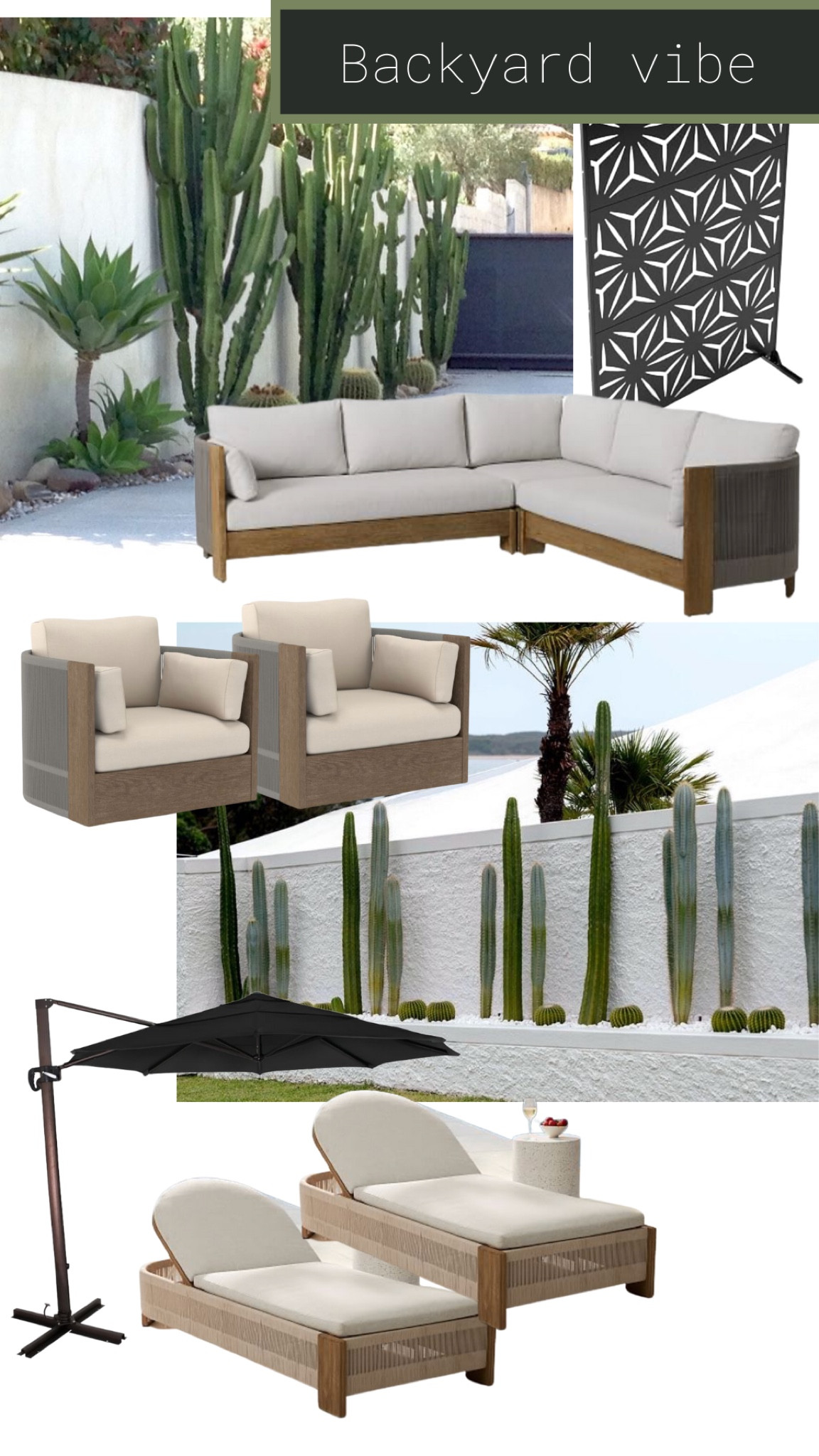 Modern backyard 

#LTKfamily #LTKsalealert #LTKSeasonal