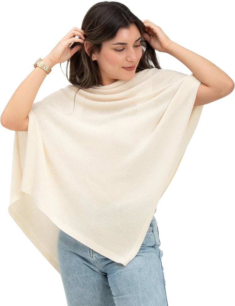 Breathable Nursing Cover Up for Breastfeeding - Privacy Nursing Covers - Newborn Essentials Must ... | Amazon (US)