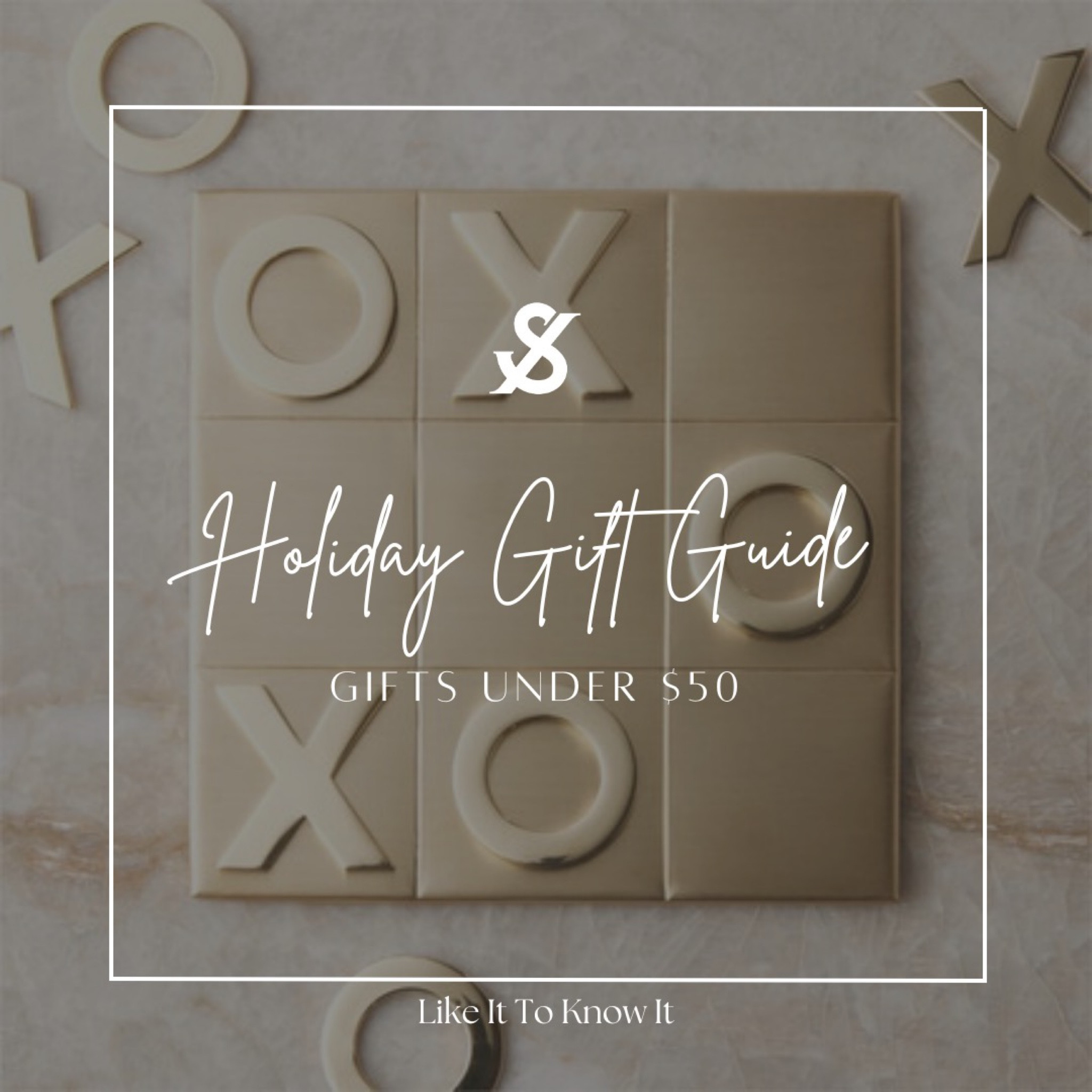 All December long we are gifting you Holiday gift guides courtesy of our talented design team! 🎁 Visit our Like It To Know It and explore fun and thoughtful gifts all under $50. Link in our bio! 

#LTKSeasonal #LTKhome #LTKHoliday