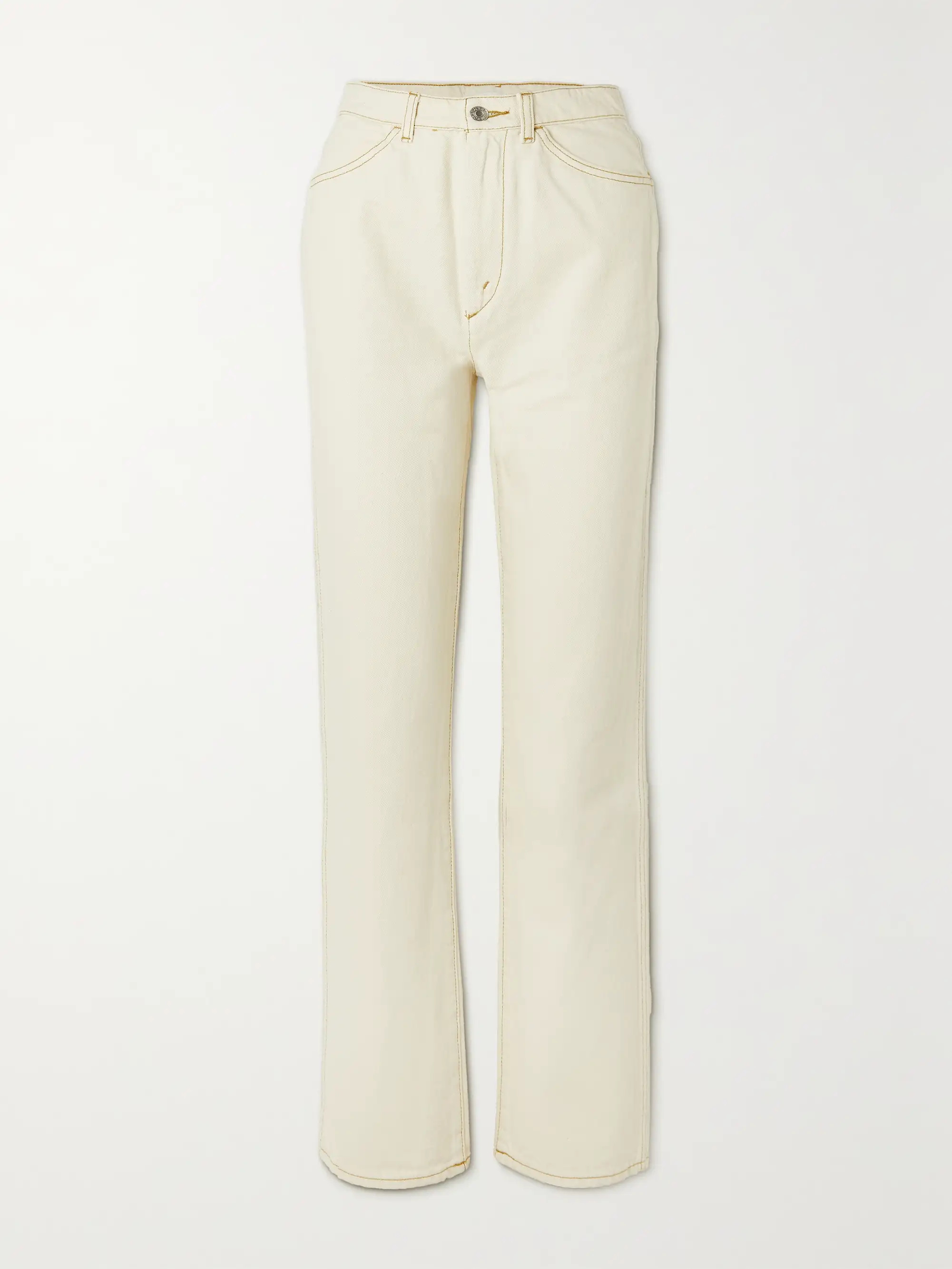 RE/DONE70s Cigarette high-rise straight-leg jeans | NET-A-PORTER APAC