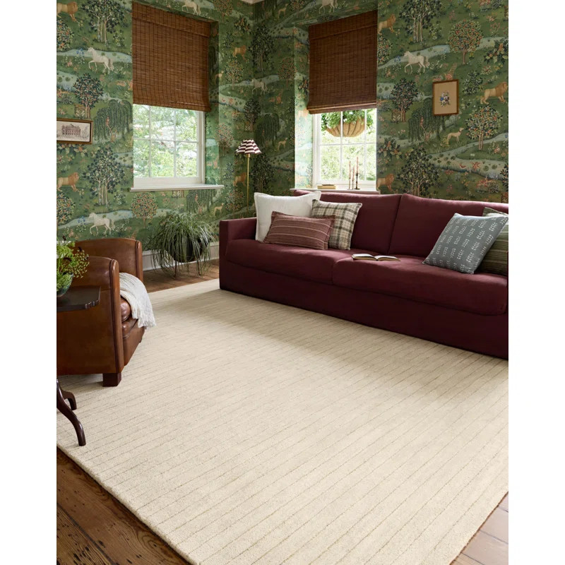 Chris Loves Julia x Loloi Henry Ivory / Dove Area Rug | Wayfair North America