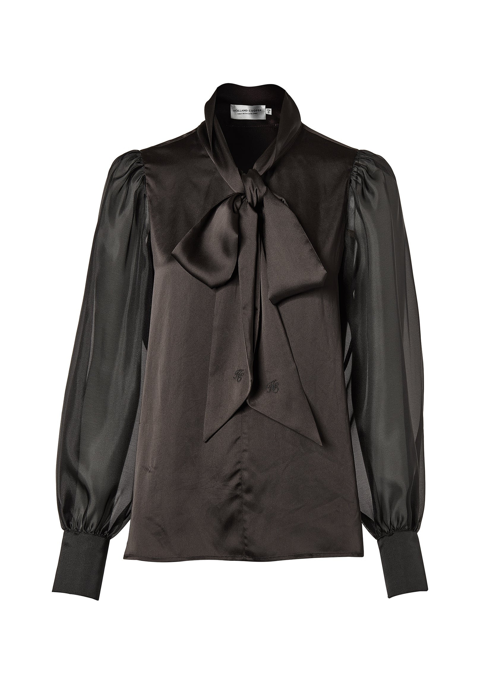 Ariella Blouse (Black) | Holland Cooper