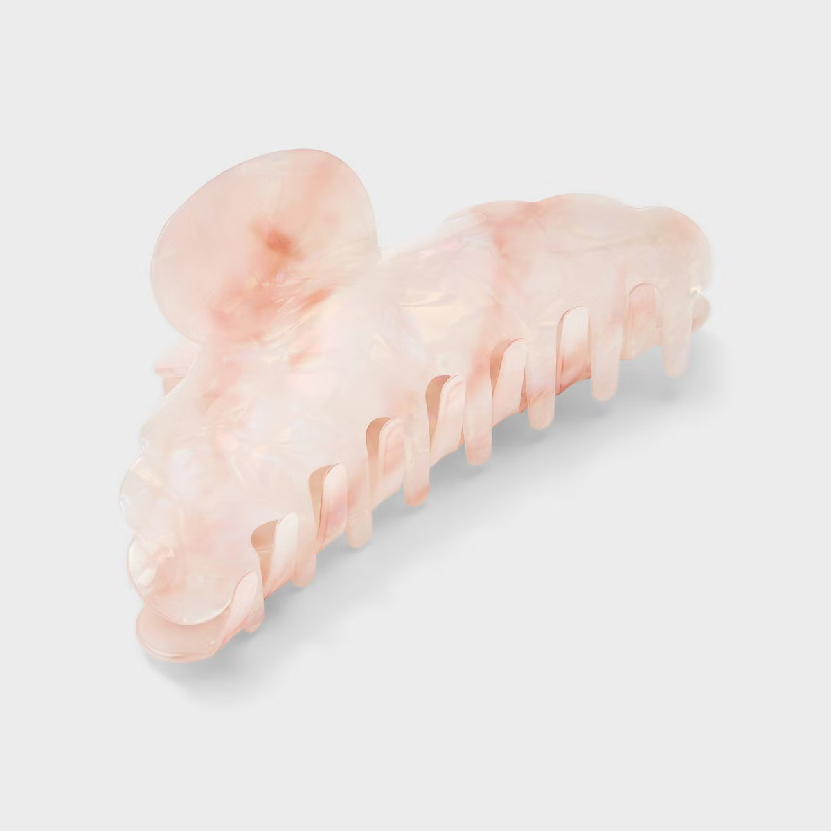 Marble Hair Claw Clip - A New Day™ Pink/Ivory | Target