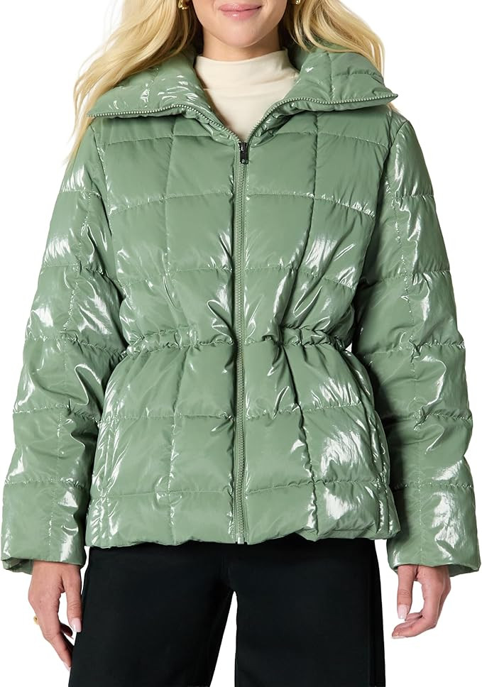 Amazon Essentials (Demi's Pick) Women's Oversized-Fit Square Quilted Puffer Jacket with Adjustabl... | Amazon (US)