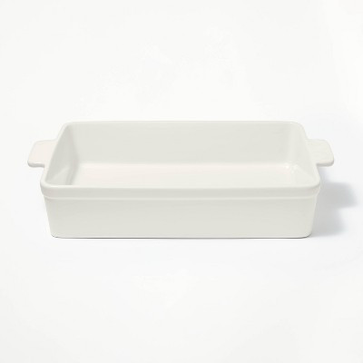 9"x13" Rectangle Stoneware Baking Dish Cream - Figmint™ | Target