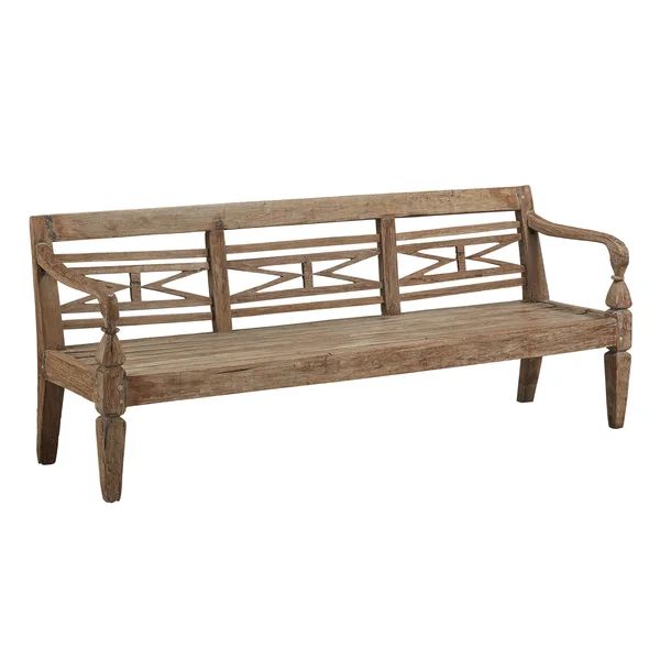 Swansboro Teak Park Bench | Wayfair Professional