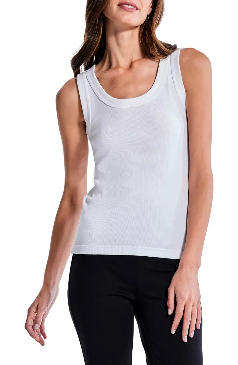 NIC+ZOE Perfect Knit Rib Scoop Neck Tank | Nordstrom | Nordstrom