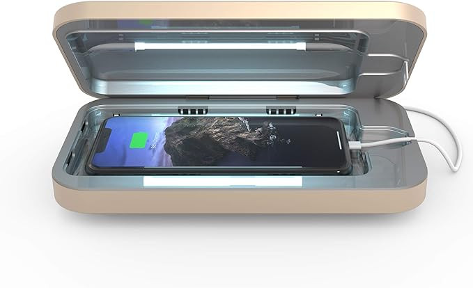 PhoneSoap 3 UV Cell Phone Sanitizer and Dual Universal Cell Phone Charger | Patented and Clinical... | Amazon (US)