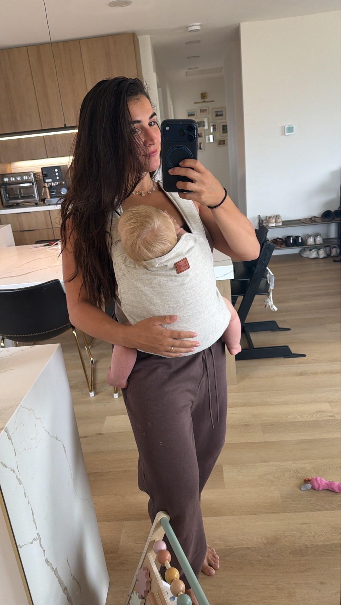 Lightweight Linen baby carrier! Perfect for hot weather and humid environments. 🙏

#LTKmomlife #LTKU