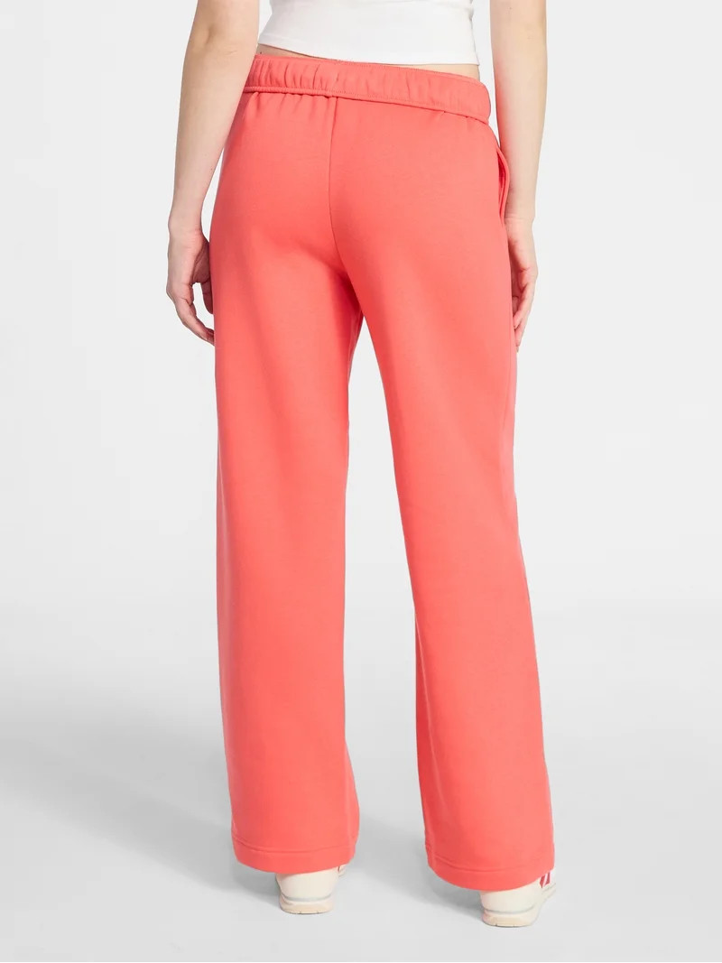 No Boundaries Wide Leg Fleece Pants, 30" Inseam, Sizes XXS-4X | Walmart (US)