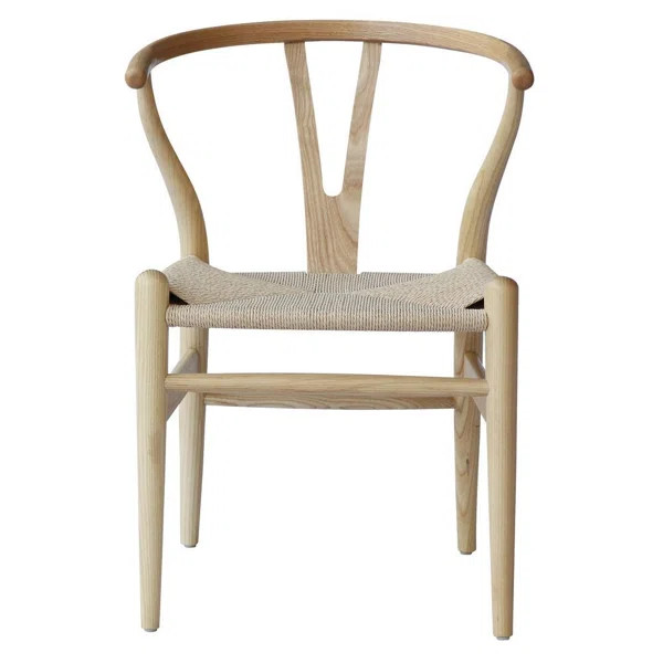 Cantero Solid Wood Queen Anne Back Stacking Side Chair | Wayfair North America