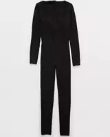 OFFLINE By Aerie Real Me Xtra Long Sleeve Legging Jumpsuit | American Eagle Outfitters (US & CA)