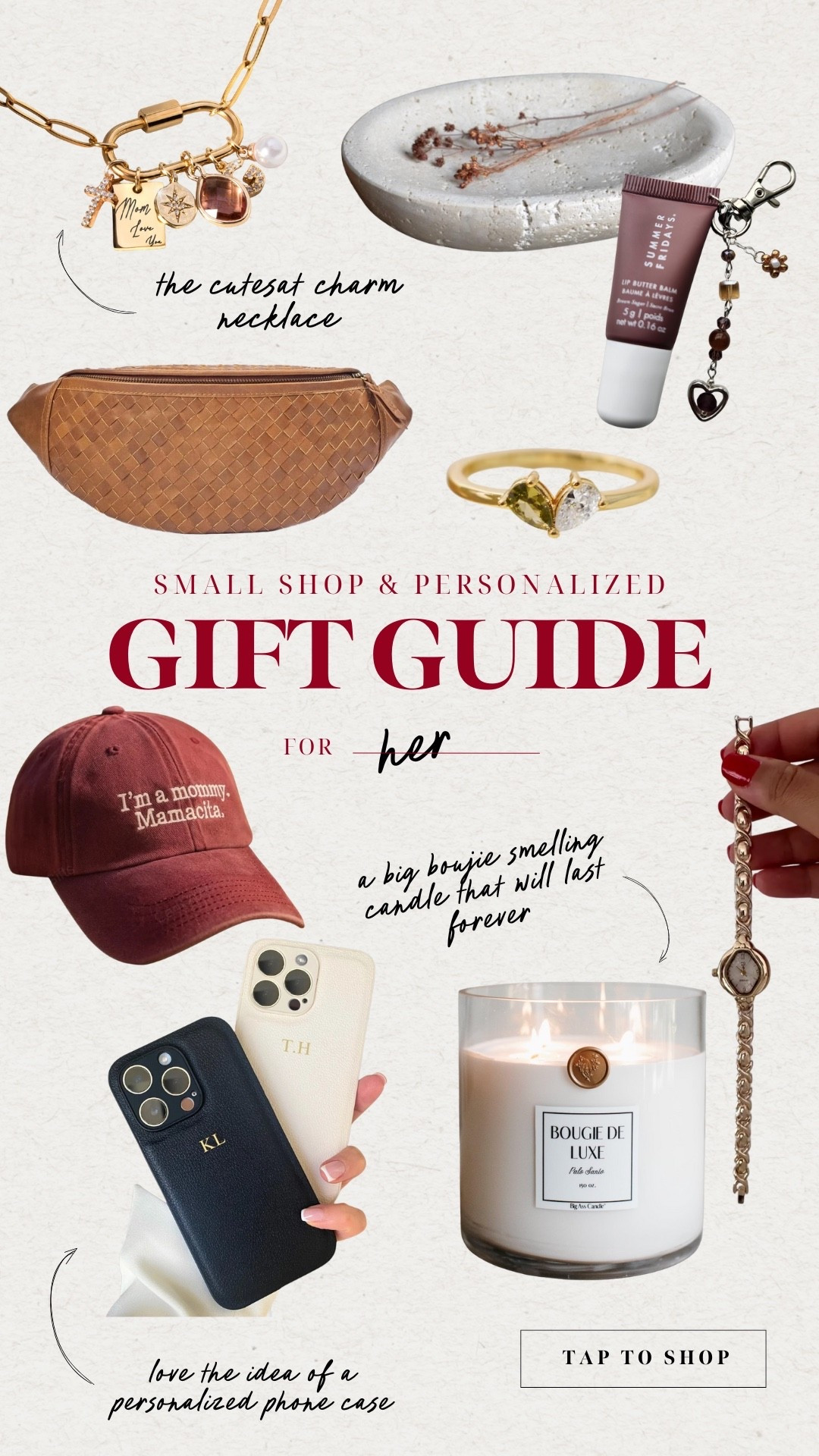 Personalized gifts for her that she will love
Early gift guide for her
Small shop Etsy gifts 

#LTKSeasonal #LTKGiftGuide #LTKFindsUnder100