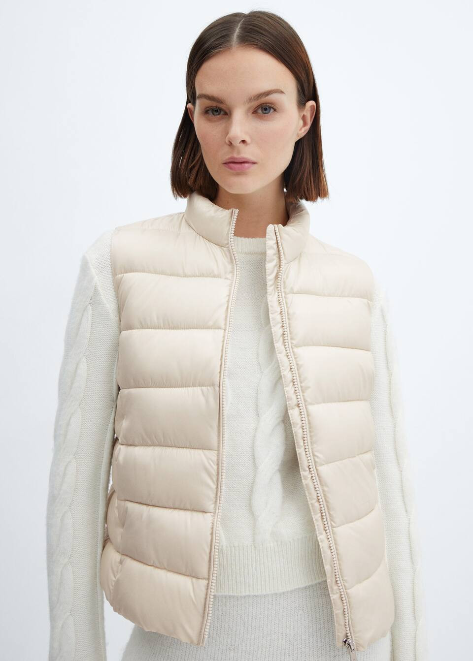 Ultra-light quilted vest -  Women | Mango USA | MANGO (US)