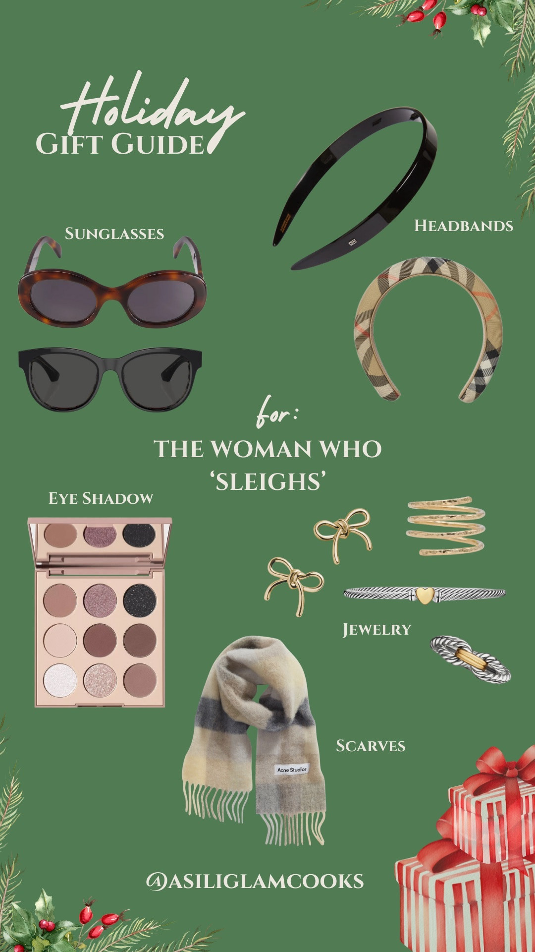 My 2024 Holiday Gift Guides are LIVE!Featuring gifts for every person in your life - including the woman who ‘sleighs’ 🛷😎

Gift Guide, Holiday Shopping 


#LTKHoliday #LTKGiftGuide #LTKSeasonal