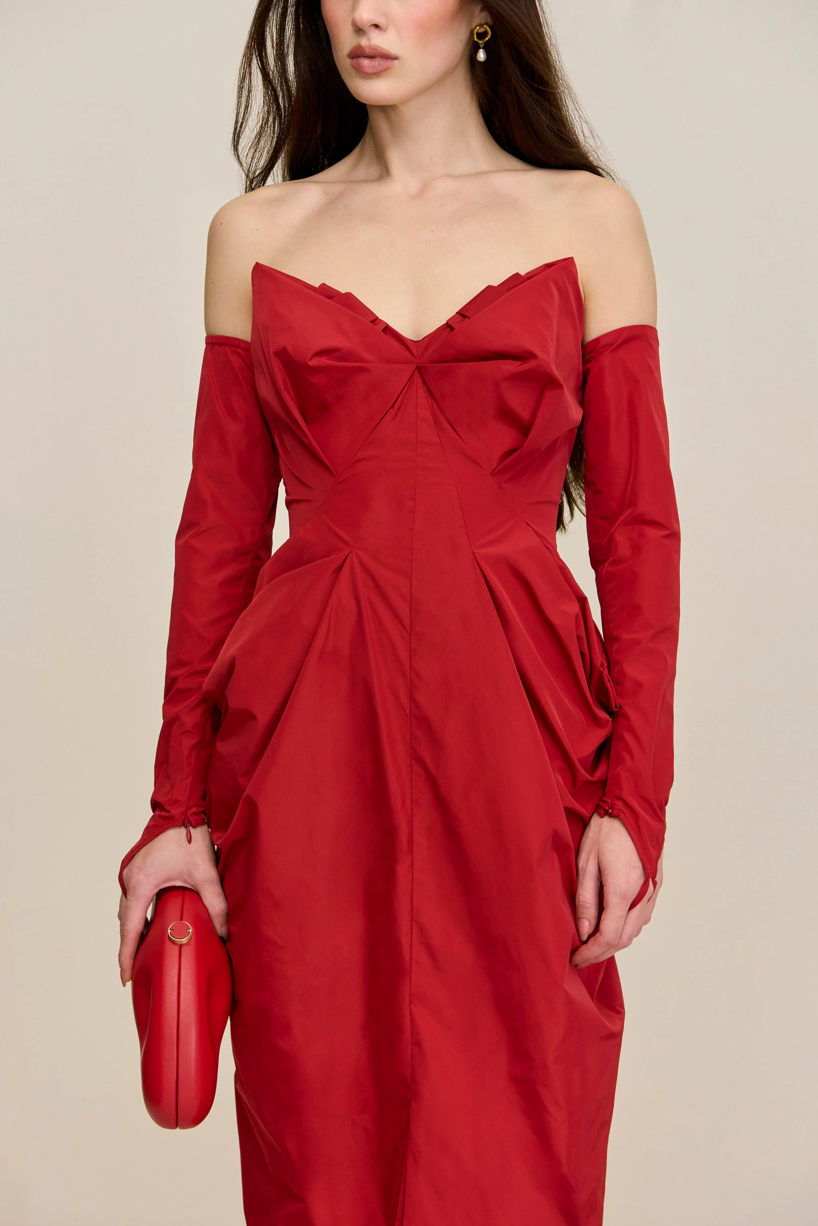 GEMMA GOWN - GARNET | Cult Gaia - US