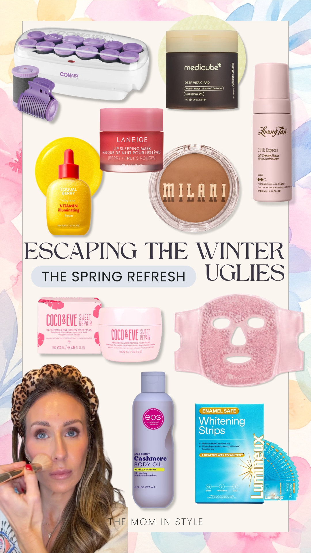 Spring refresh to escape the winter uglies! Skincare, self tanner, bronzer, teeth whitening, sensitive teeth whitening, body oil, lip care, themominstyle 

#LTKSeasonal #LTKselfcare #LTKBeauty