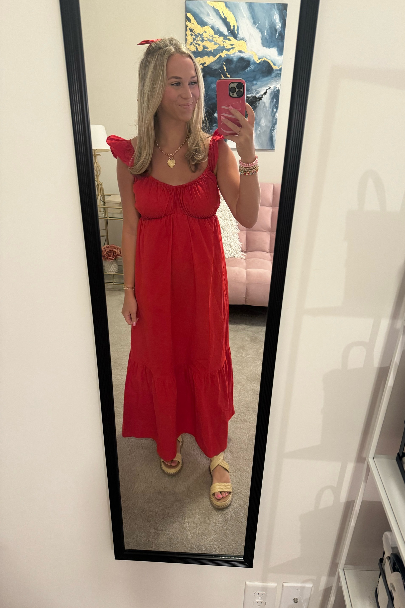 Obsessed with this red maxi dress moment and the woven sandal platforms from Target ❤️



#LTKFindsUnder50 #LTKStyleTip #LTKSeasonal