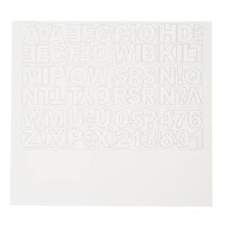 Large White Block Alphabet Stickers by Recollections™ | Michaels | Michaels Stores