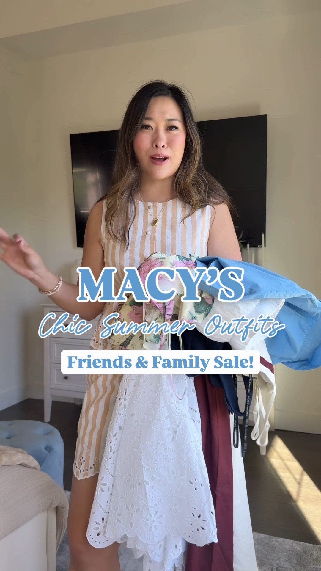 Macys summer outfits // matching set // maxi dress // white maxi skirt // shorts and tank 

Striped Tank: S Shorts: M Blue Dress: S Tank: S White Skirt: S Brown Stripe Dress: S Floral Tan: S

#LTKootd #LTKSeasonal #LTKPetite