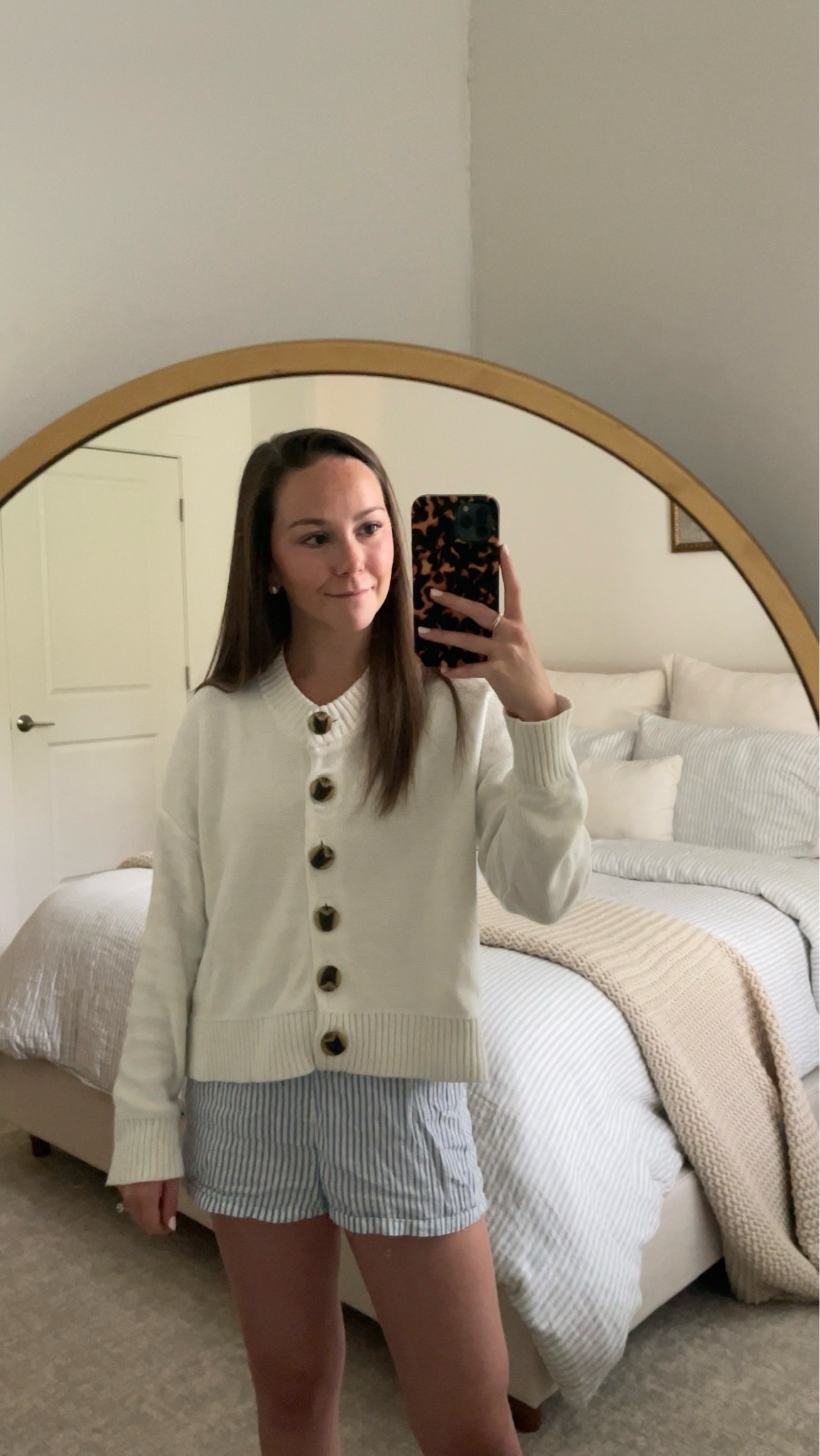 comfy coastal wfh ootd 🤍☕️

#LTKootd #LTKWorkwear #LTKPetite