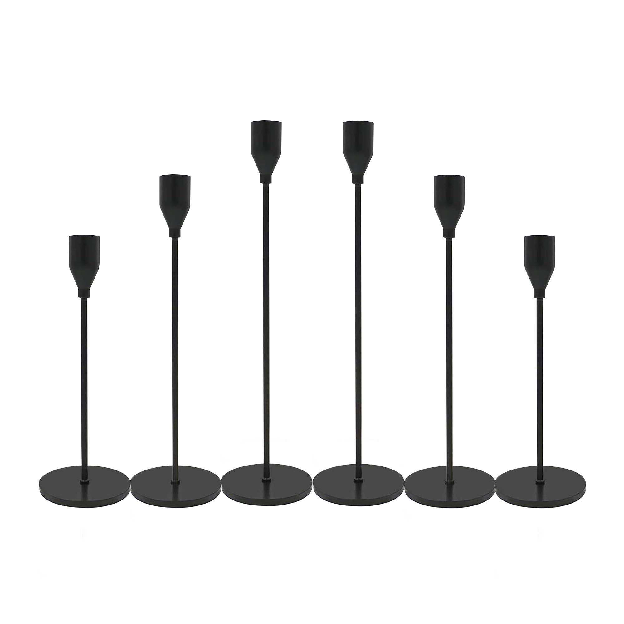 InciFuerza Taper Candle Holders Set, Modern Decorative Candlestick Holder for Home Decor, Dining,... | Amazon (CA)