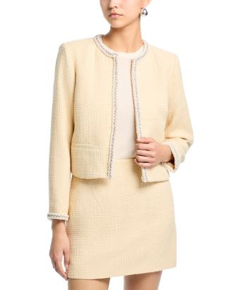 AQUA Pearl Tweed Blazer - Exclusive | Bloomingdale's (US)