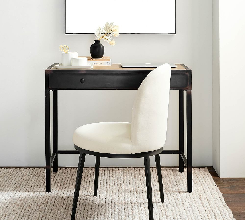 Flynn Mini Metal Writing Desk | Pottery Barn (US)