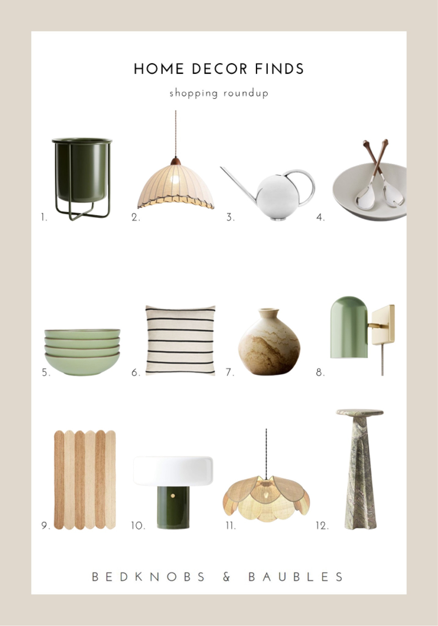 Monthly Home Decor Finds



#LTKhome