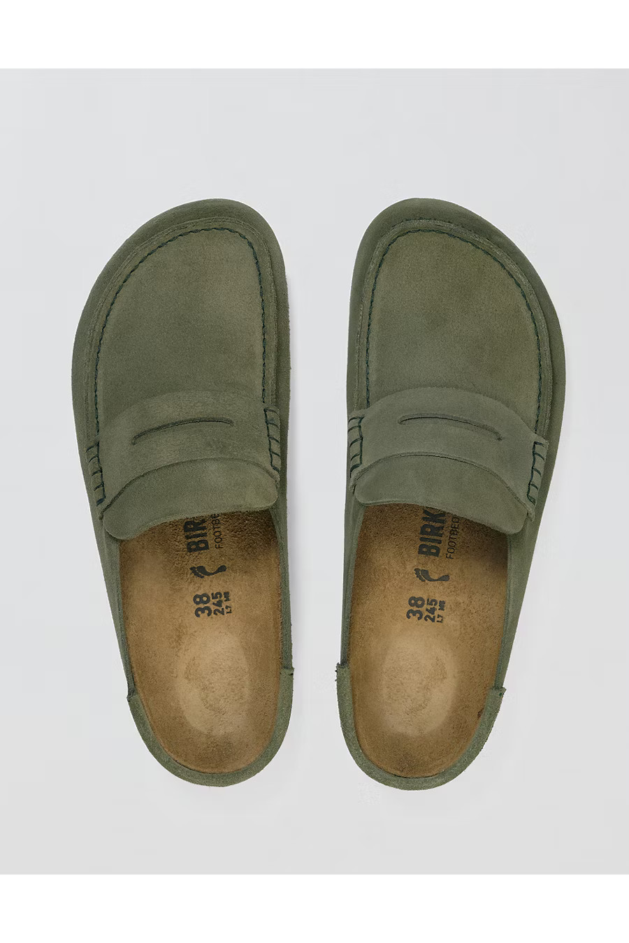 Birkenstock Naples Wrapped Clog Men's Olive 45 (US 12) | American Eagle Outfitters (US & CA)